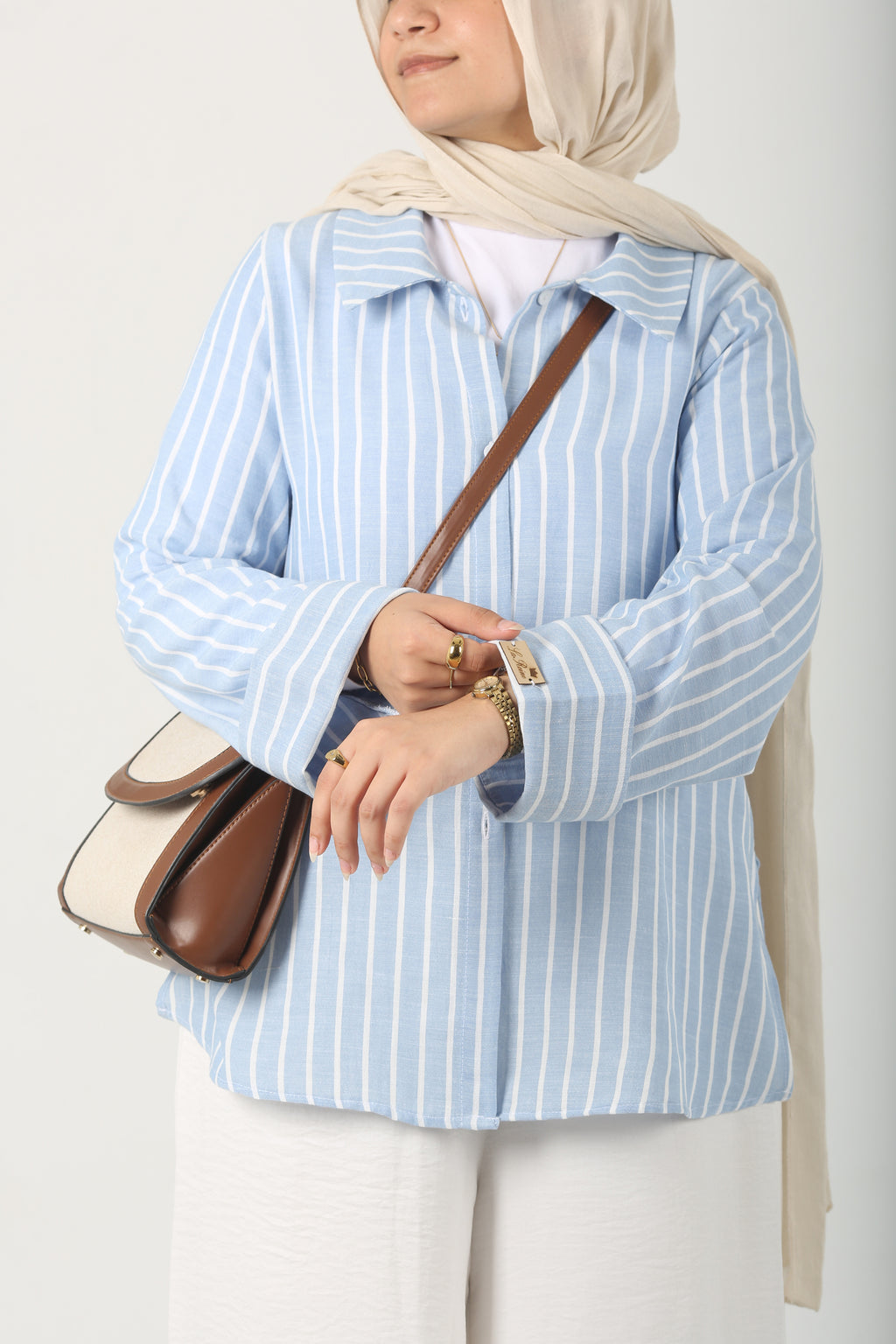 Stripped Linen Shirt