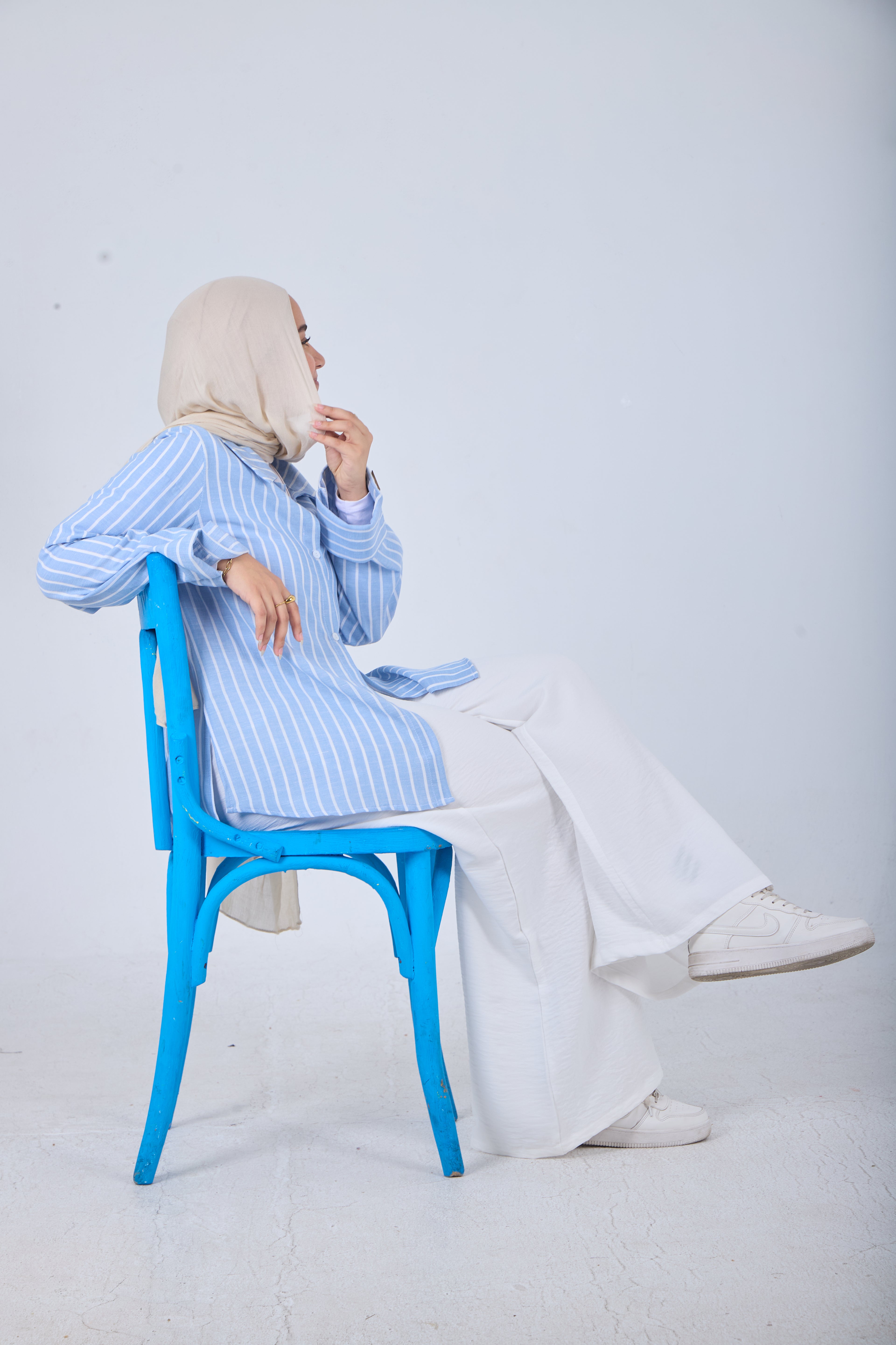 White Wide Leg Linen Pants