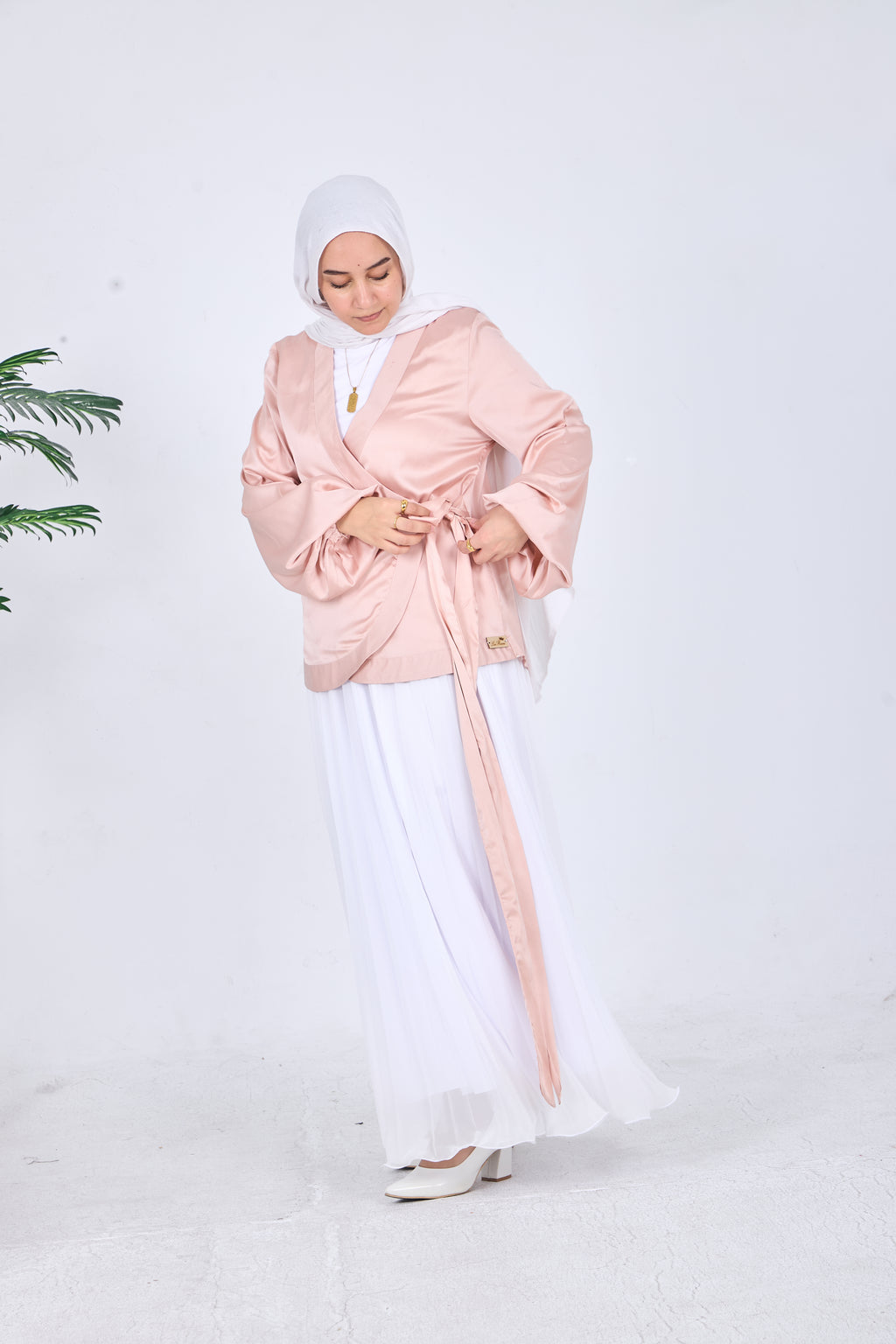 Farah Satin Blouse