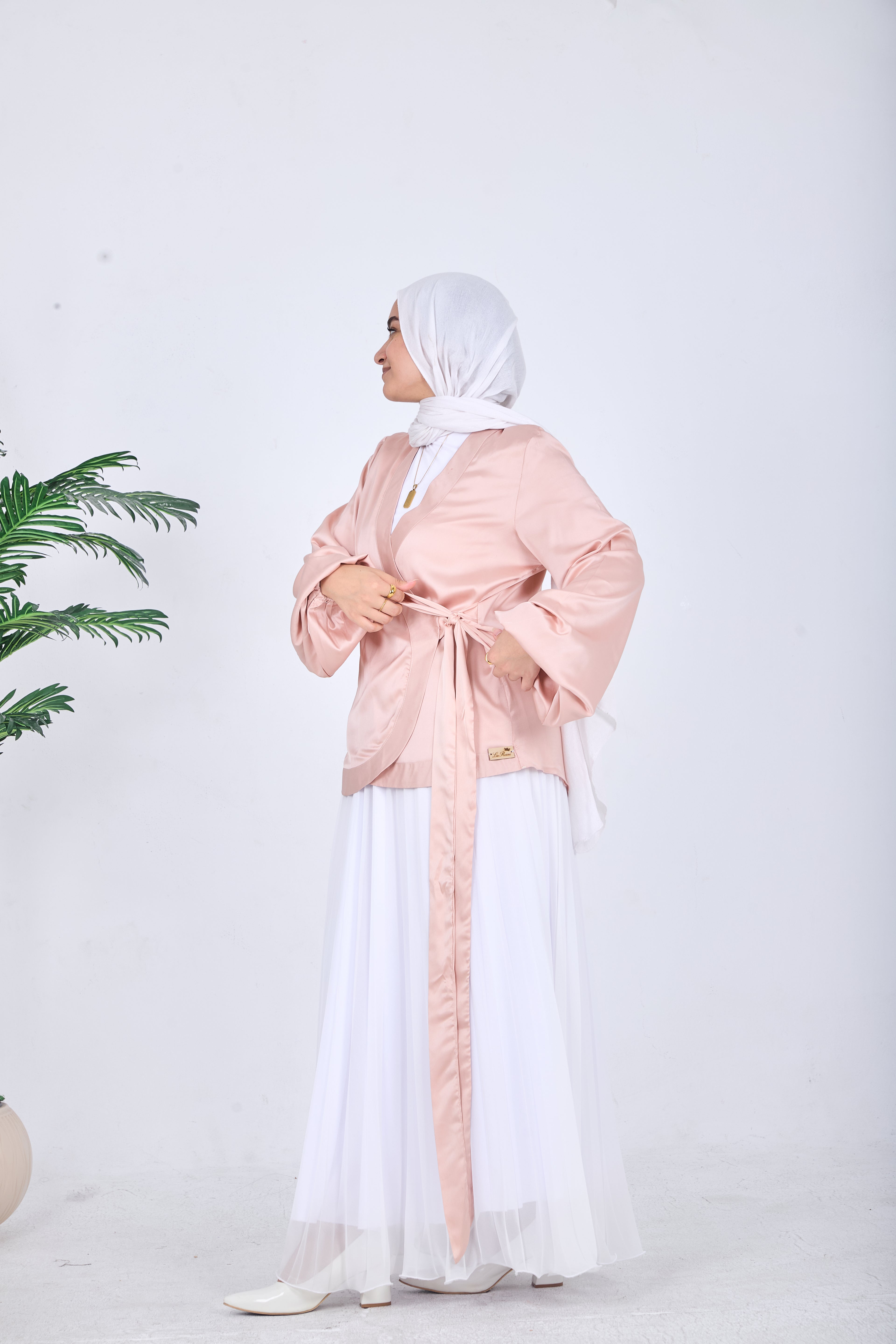 Farah Satin Blouse